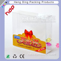 eco friendly custom made plastic pvc package box with high transparent,